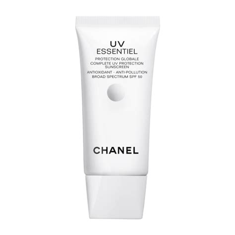 chanel suntan lotion|UV ESSENTIEL Complete UV Protection Sunscreen .